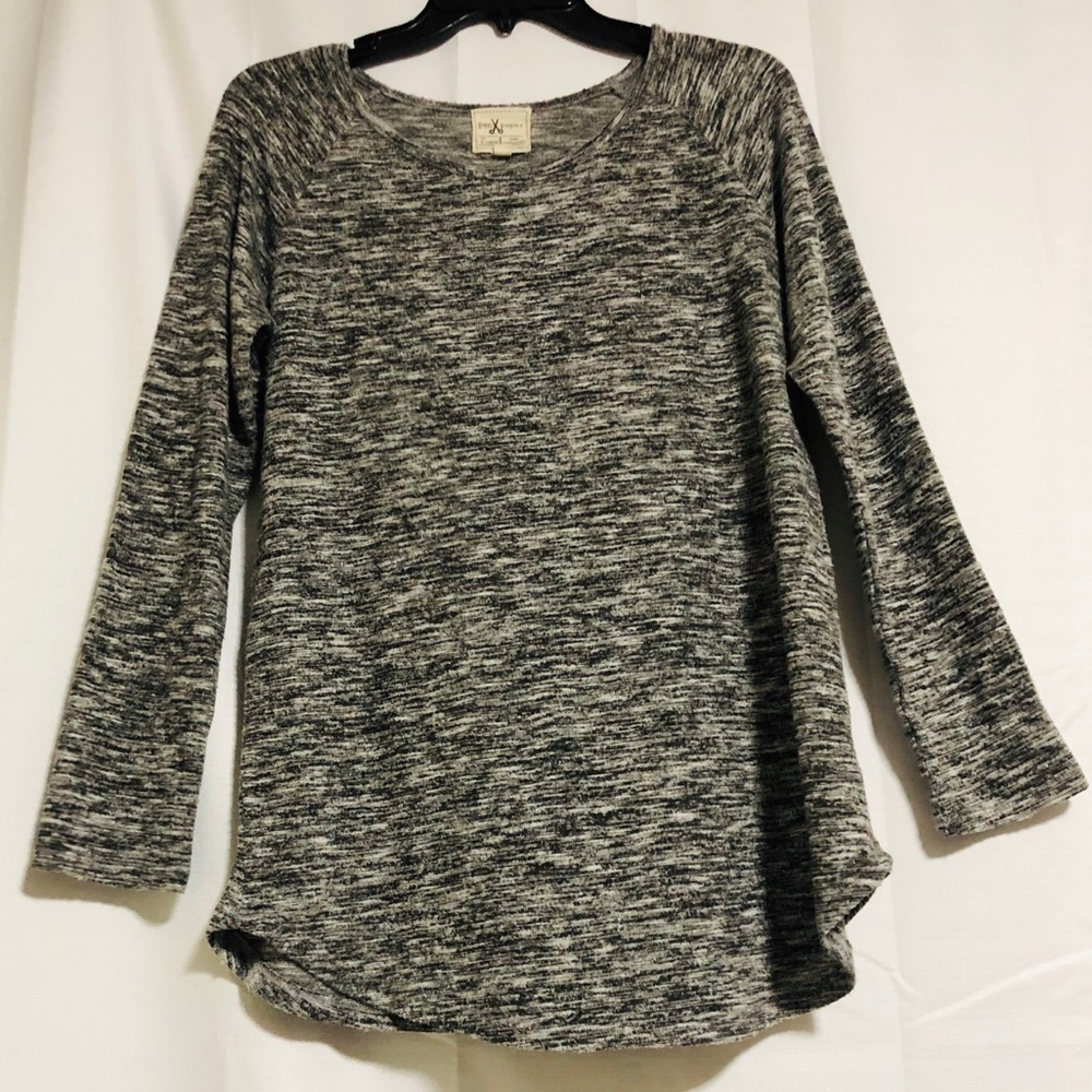 Pen Paper Young Contemporary Long-Sleeve Top